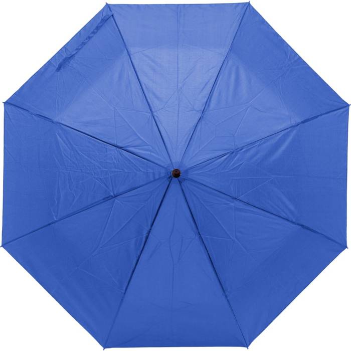 Esernyő és bevásárlótáska, kék
