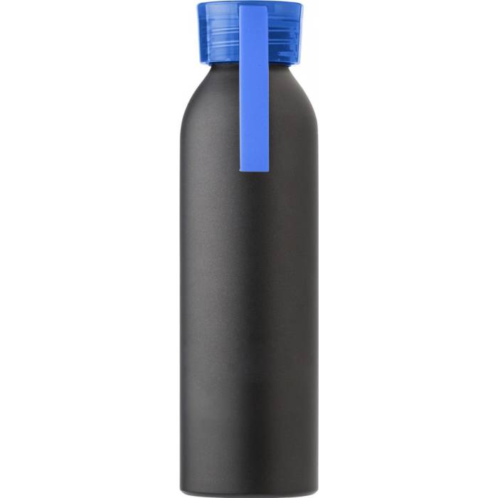 Alumínium palack, 650 ml, fekete/világoskék - fekete/világoskék<br><small>GO-9305-18</small>