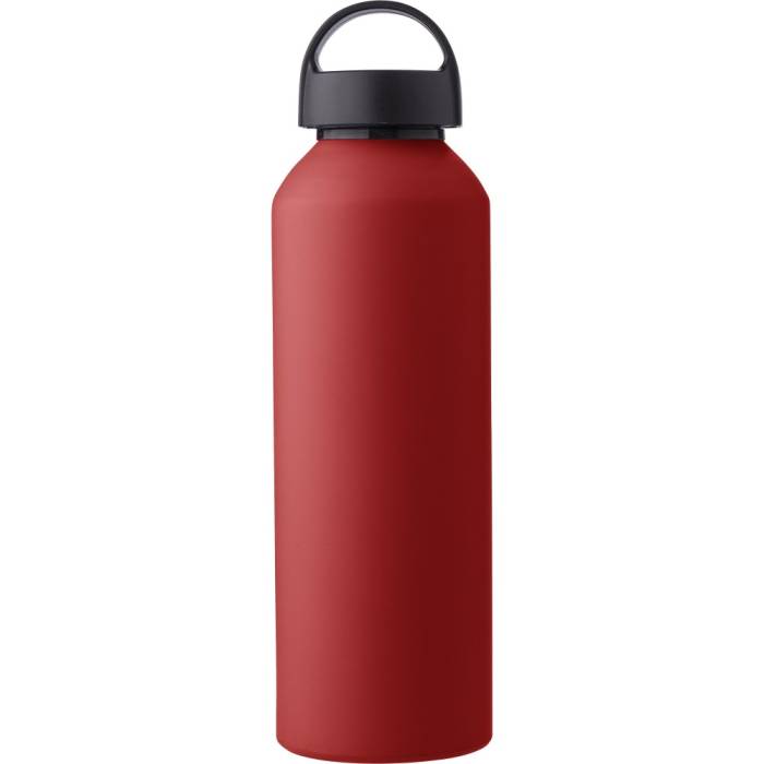 Újrahasznosított alumínium palack, 800 ml, piros - piros<br><small>GO-965875-08</small>