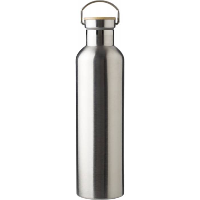 Dupalafalú palack, 1L, ezüst