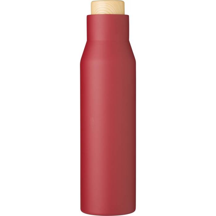 Rozsdamentes acél, duplafalú palack, 500 ml, bordó - bordó<br><small>GO-971877-10</small>