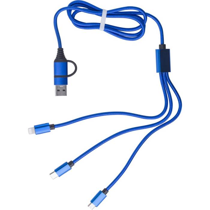 Töltőkábel USB/C, kék - kék<br><small>GO-979762-23</small>