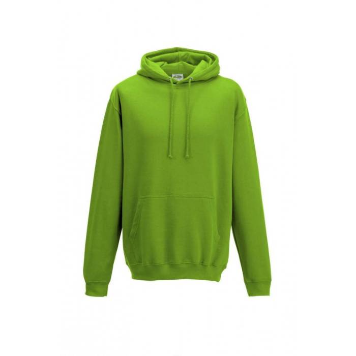 AWDIS kapucnis pulóver, kevertszálas, Alien Green, M