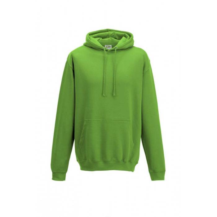 AWDIS kapucnis pulóver, kevertszálas, Lime Green, XL