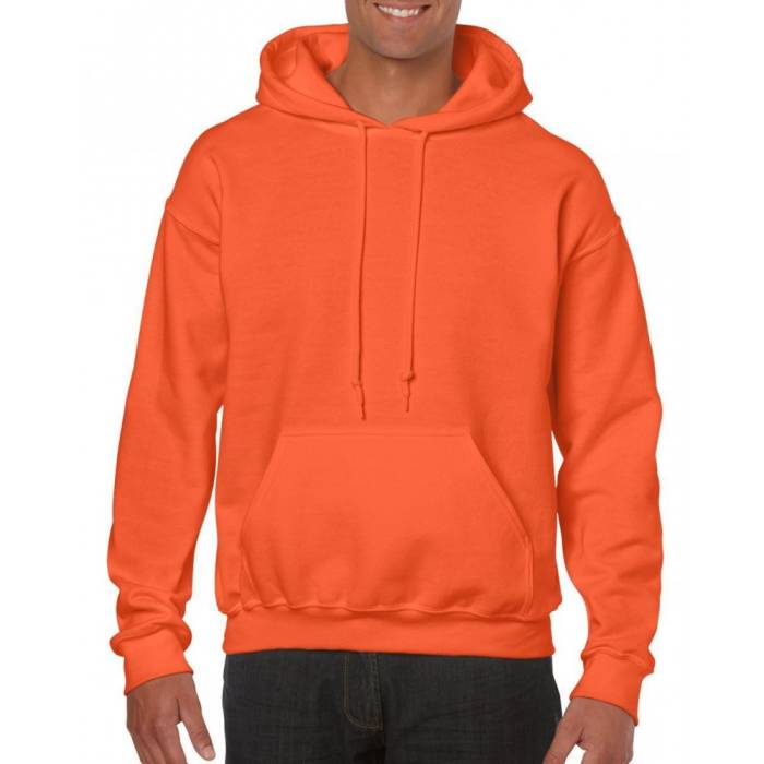 Gildan Heavy Blend kapucnis pulóver, Orange, S
