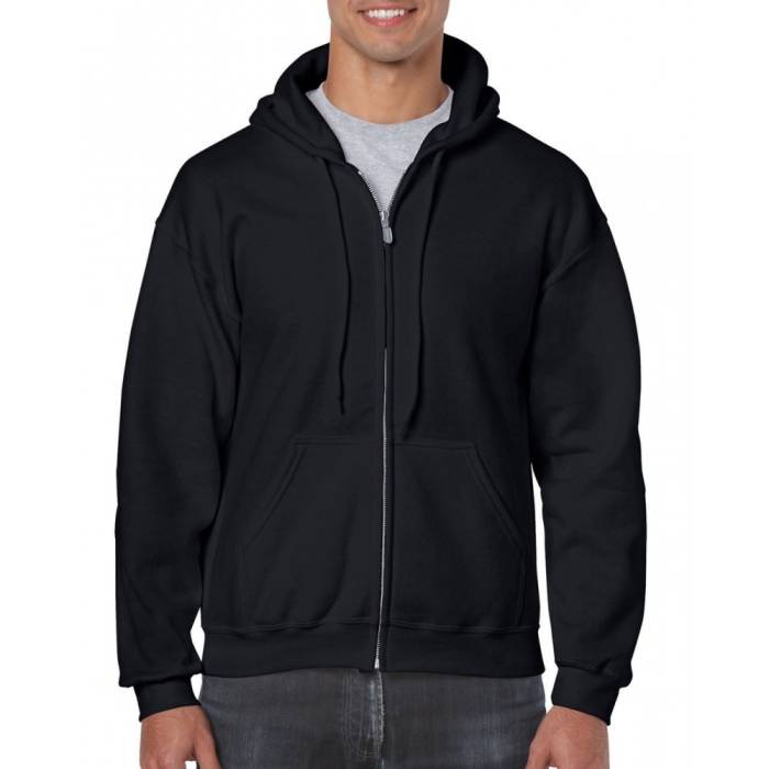 Gildan Heavy Blend kapucnis pulóver, Black, 3XL - Black<br><small>GO-GI18600BL-6</small>