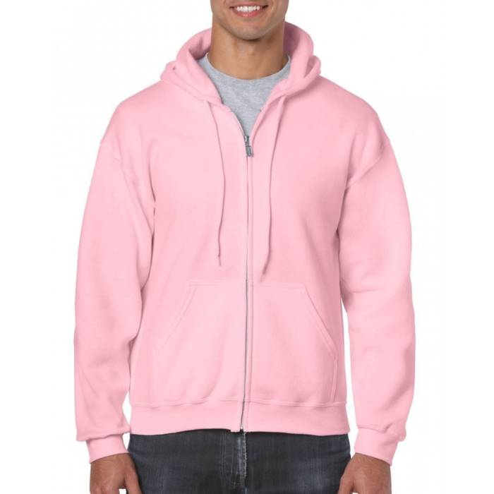 Gildan Heavy Blend kapucnis pulóver, Light Pink, XL