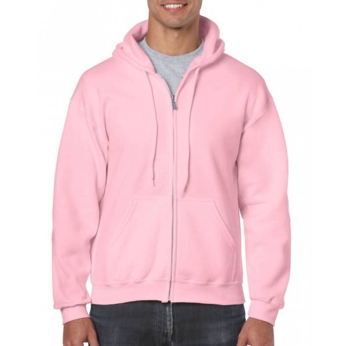 Gildan Heavy Blend kapucnis pulóver, Light Pink, 4XL