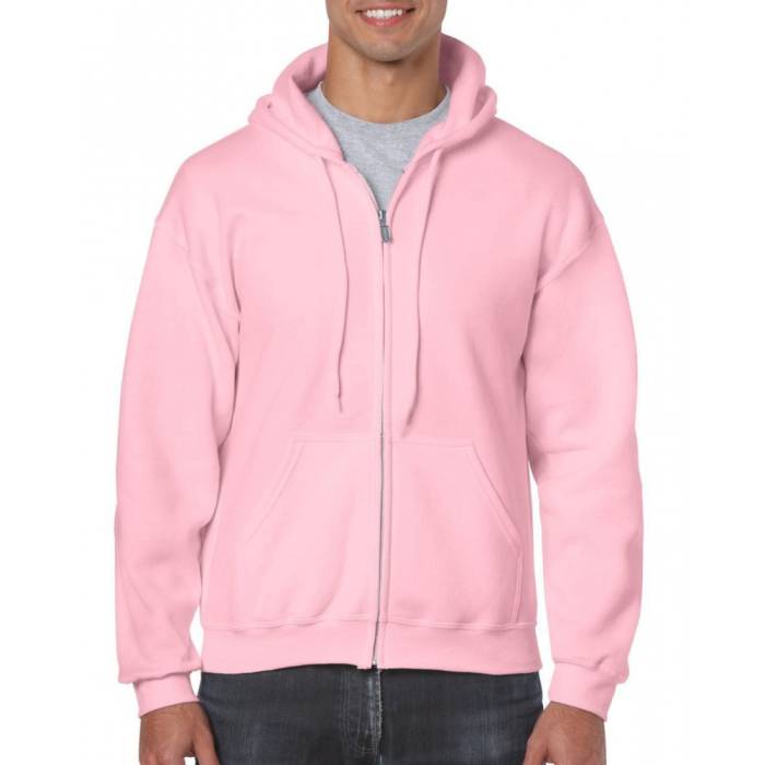 Gildan Heavy Blend kapucnis pulóver, Light Pink, 5XL - Light Pink<br><small>GO-GI18600LPI-8</small>