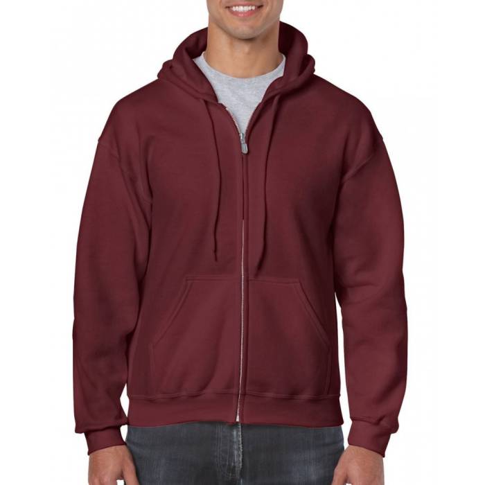 Gildan Heavy Blend kapucnis pulóver, Maroon, 2XL - Maroon<br><small>GO-GI18600MA-5</small>