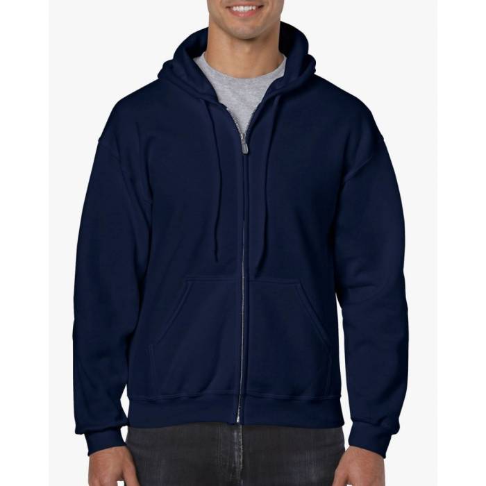 Gildan Heavy Blend kapucnis pulóver, Navy, L - Navy<br><small>GO-GI18600NV-3</small>