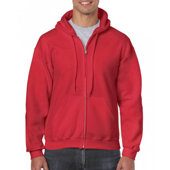 Gildan Heavy Blend kapucnis pulóver, Red, 3XL - Red<br><small>GO-GI18600RE-6</small>