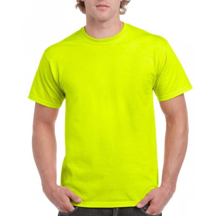 Gildan Ultra férfi póló, Safety Green, 5XL
