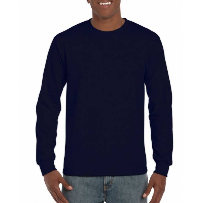 Gildan Ultra férfi hosszúujjú póló, Navy, 2XL - Navy<br><small>GO-GI2400NV-5</small>