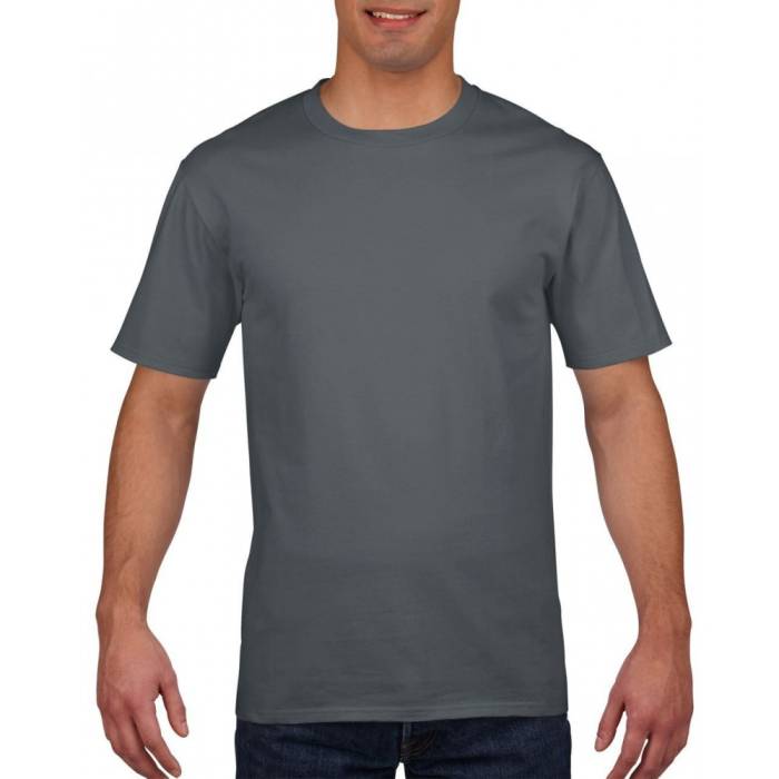 Gildan Premium férfi póló, Charcoal, S - Charcoal<br><small>GO-GI4100CH-1</small>