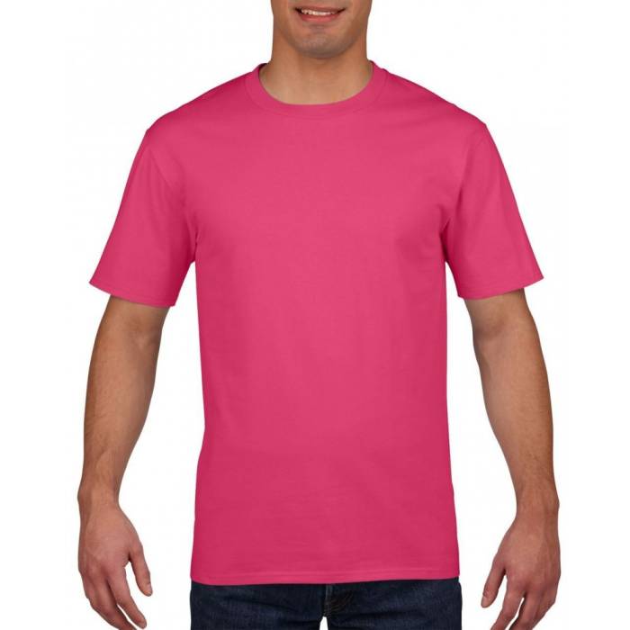 Gildan Premium férfi póló, Heliconia, M - Heliconia<br><small>GO-GI4100HE-2</small>