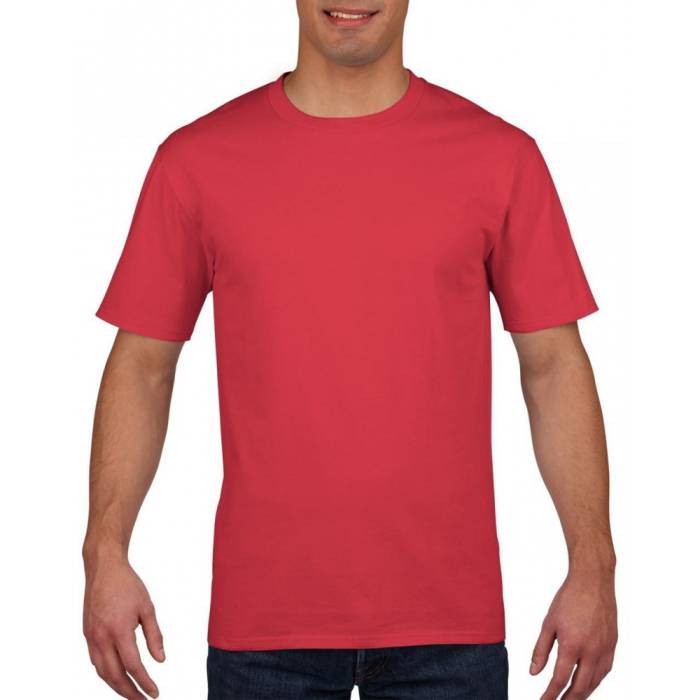 Gildan Premium férfi póló, Red, 2XL