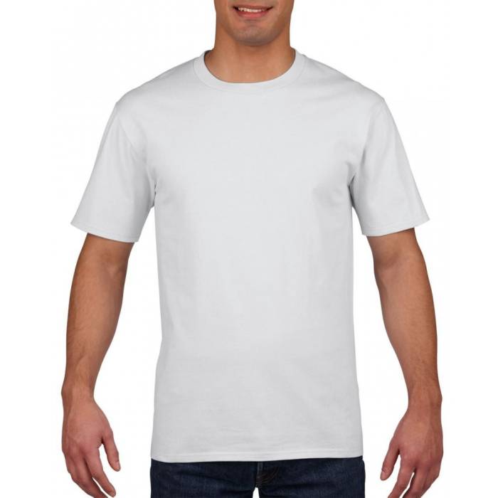 Gildan Premium férfi póló, White, M
