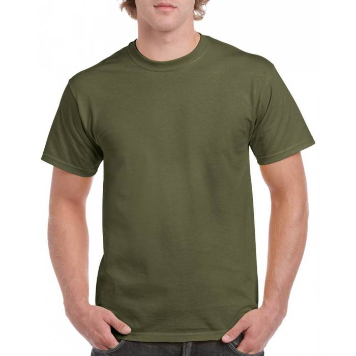 Gildan Heavy férfi póló, Military Green, M