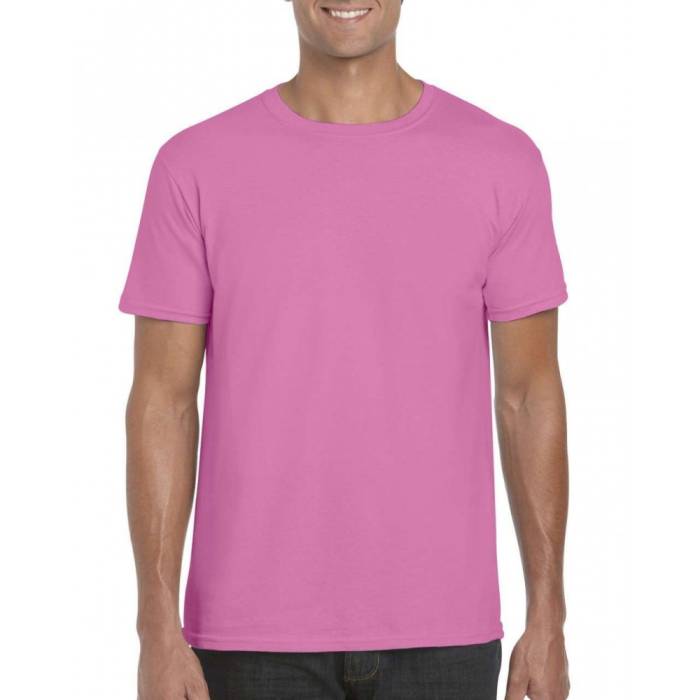 Gildan SoftStyle férfi póló, Azalea, XL - Azalea<br><small>GO-GI64000AZ-4</small>