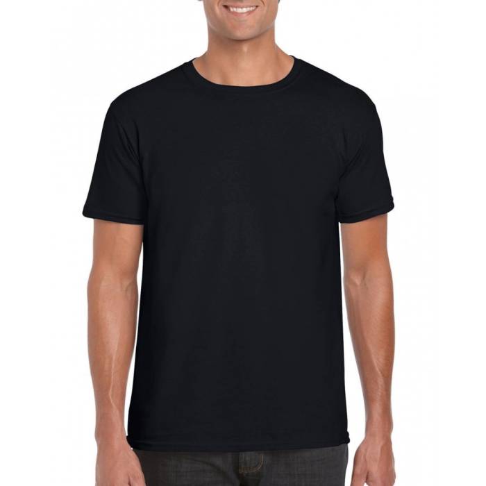 Gildan SoftStyle férfi póló, Black, M