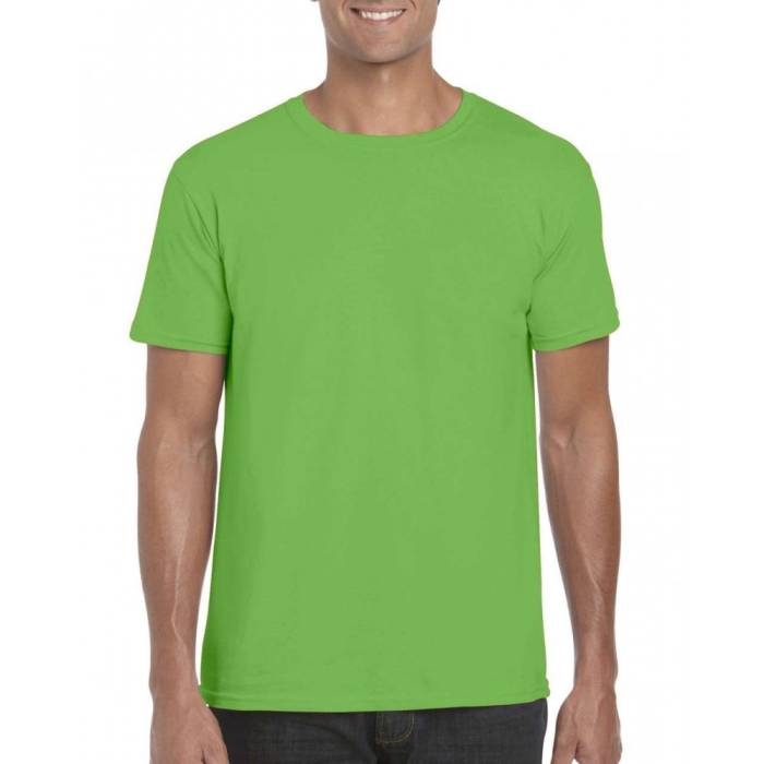 Gildan SoftStyle férfi póló, Electric Green, 2XL - Electric Green<br><small>GO-GI64000EG-5</small>