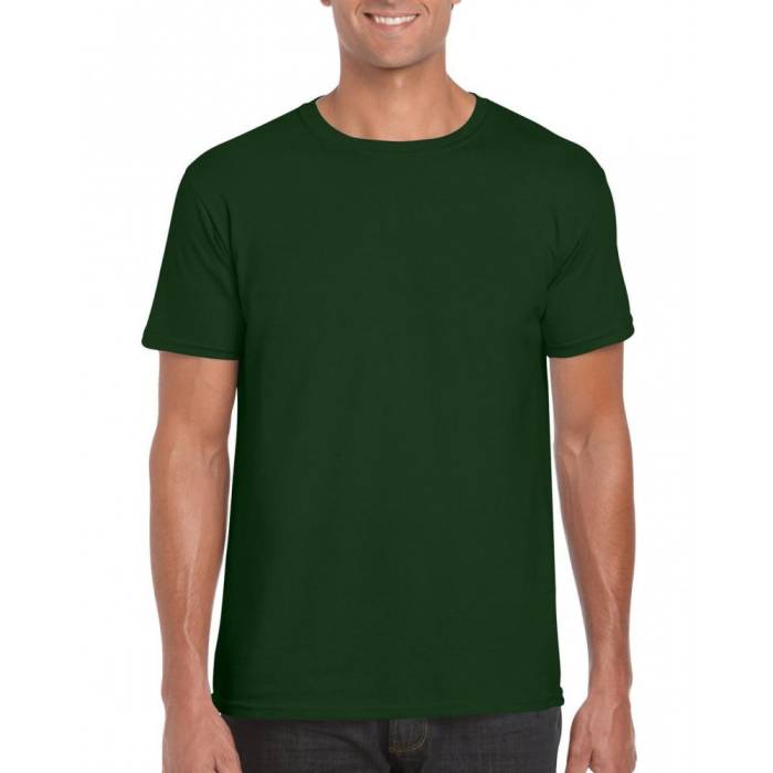 Gildan SoftStyle férfi póló, Forest Green, L - Forest Green<br><small>GO-GI64000FO-3</small>