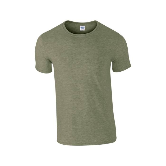 Gildan SoftStyle férfi póló, Heather Military Green, 3XL...