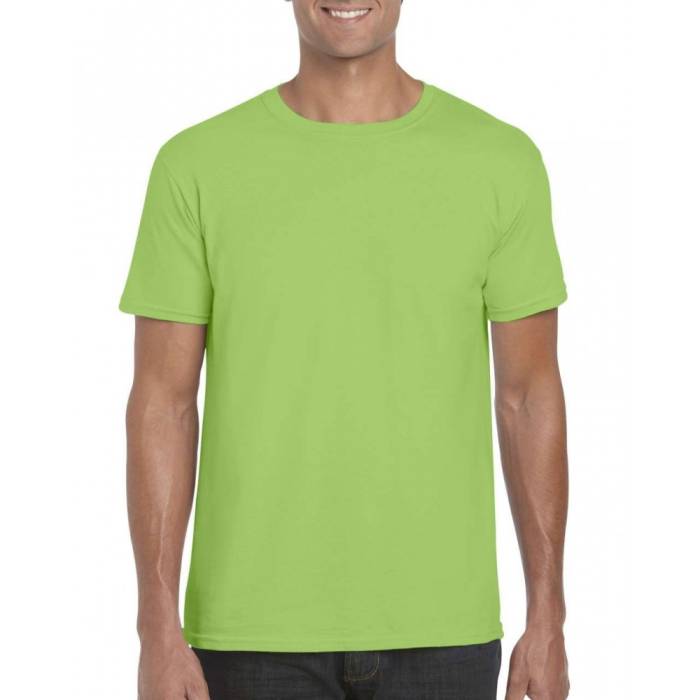 Gildan SoftStyle férfi póló, Lime, L
