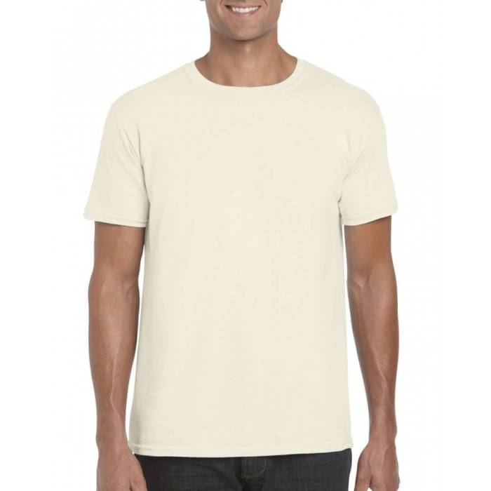 Gildan SoftStyle férfi póló, Natural, XL - Natural<br><small>GO-GI64000NA-4</small>