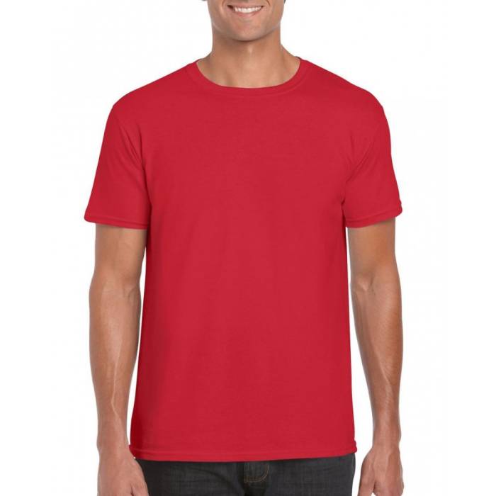 Gildan SoftStyle férfi póló, Red, L - Red<br><small>GO-GI64000RE-3</small>