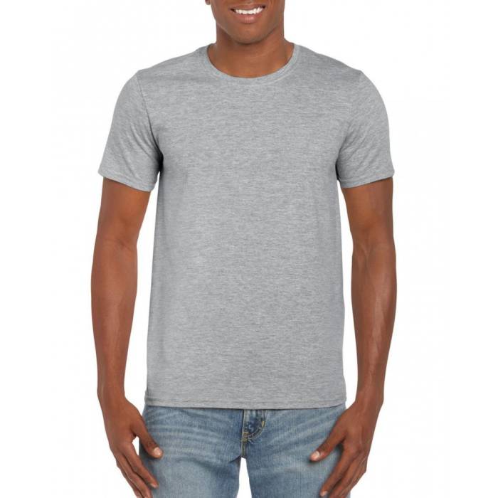 Gildan SoftStyle férfi póló, RS Sport Grey, 3XL