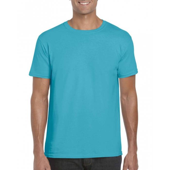 Gildan SoftStyle férfi póló, Tropical Blue, S - Tropical Blue<br><small>GO-GI64000TB-1</small>