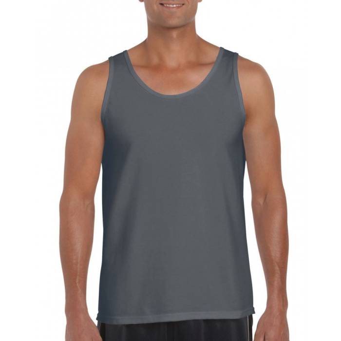 Gildan SoftStyle férfi trikó, Charcoal, S