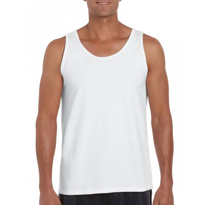 Gildan SoftStyle férfi trikó, White, L