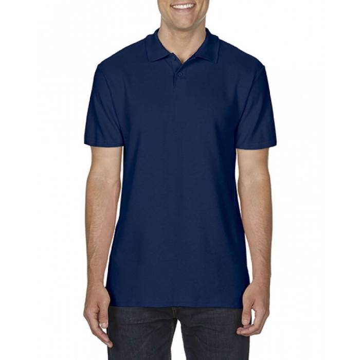 Gildan SoftStyle férfi piképóló, Navy, 2XL