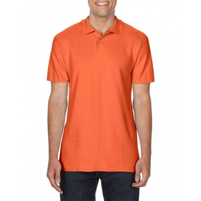 Gildan SoftStyle férfi piképóló, Orange, S