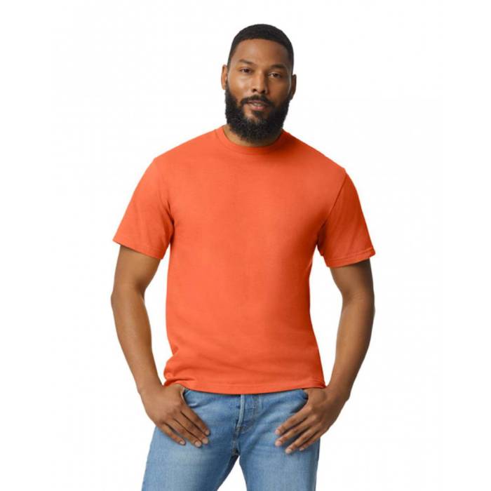 Gildan Softstyle Midweight férfi póló, Orange, L