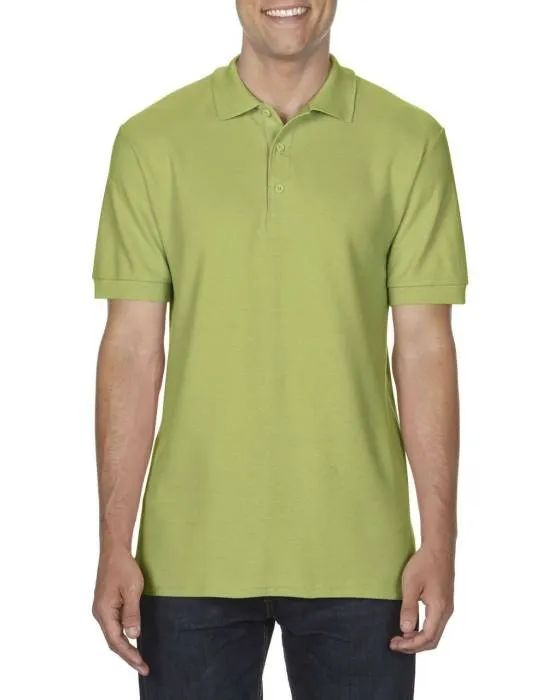 Gildan Premium férfi duplapiké póló, Kiwi, XL - Kiwi<br><small>GO-GI85800KI-4</small>