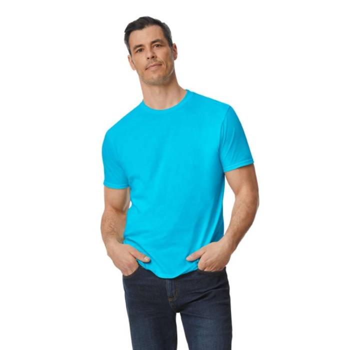 Gildan Softstyle póló, Caribbean Blue, S - Caribbean Blue<br><small>GO-GI980CBB-1</small>