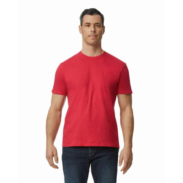 Gildan Softstyle póló, True Red, 2XL