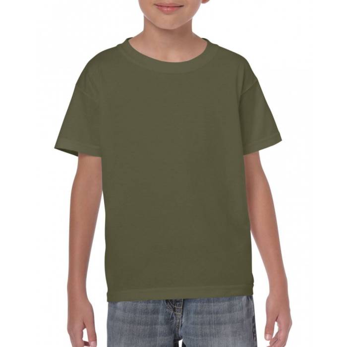 Gildan Heavy gyerekpóló, Military Green, XL