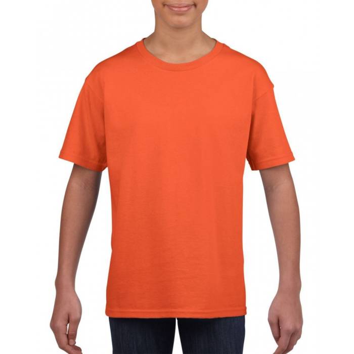 Gildan SoftStyle gyerekpóló, Orange, S