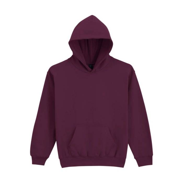 GILDAN SOFTSTYLE gyerek polárpulóver, Maroon, L