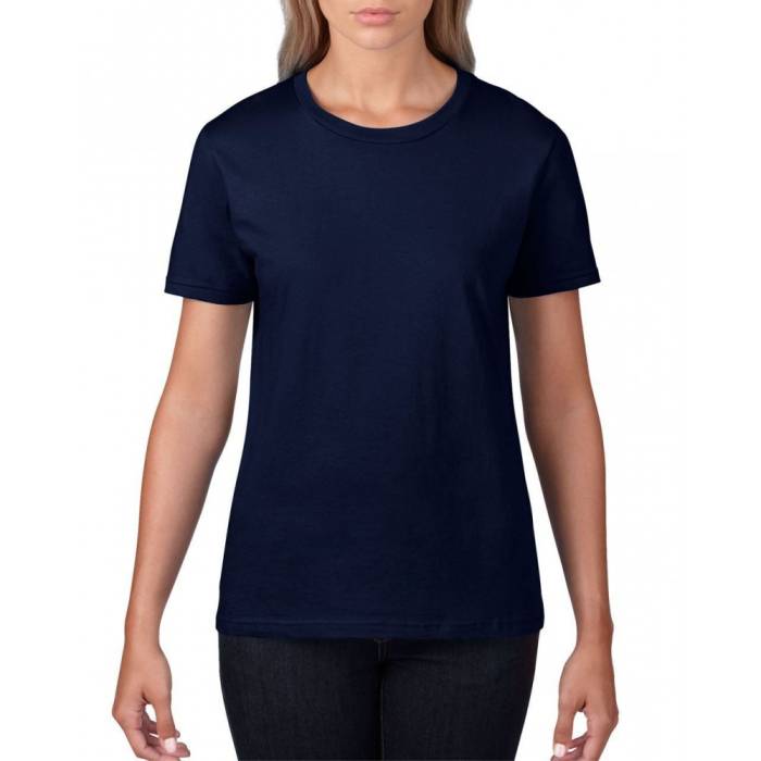 Gildan Premium női póló, Navy, S