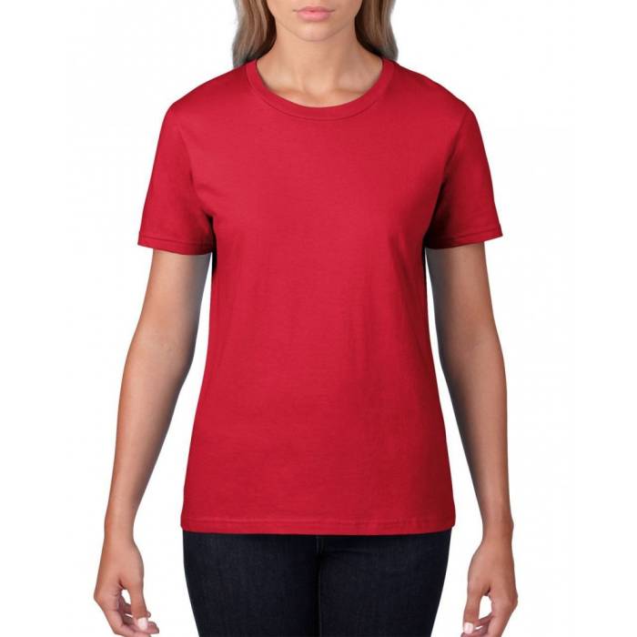 Gildan Premium női póló, Red, S - Red<br><small>GO-GIL4100RE-1</small>