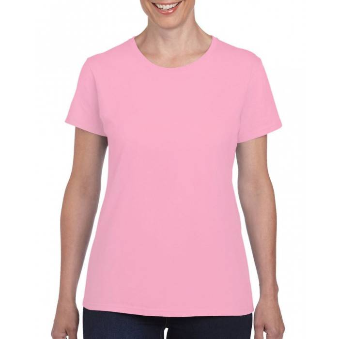 Gildan Heavy női póló, Light Pink, S