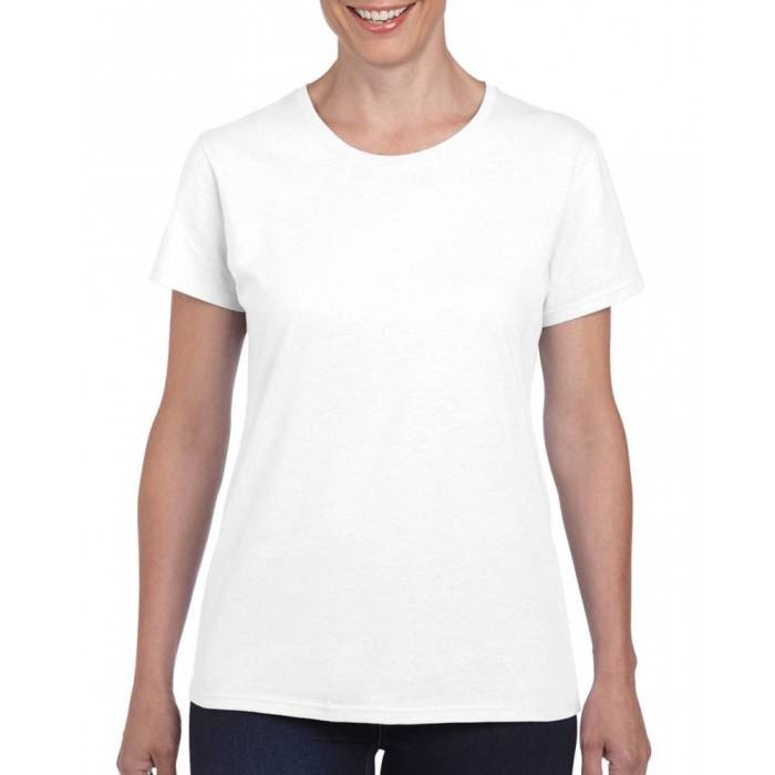 Gildan Heavy női póló, White, L