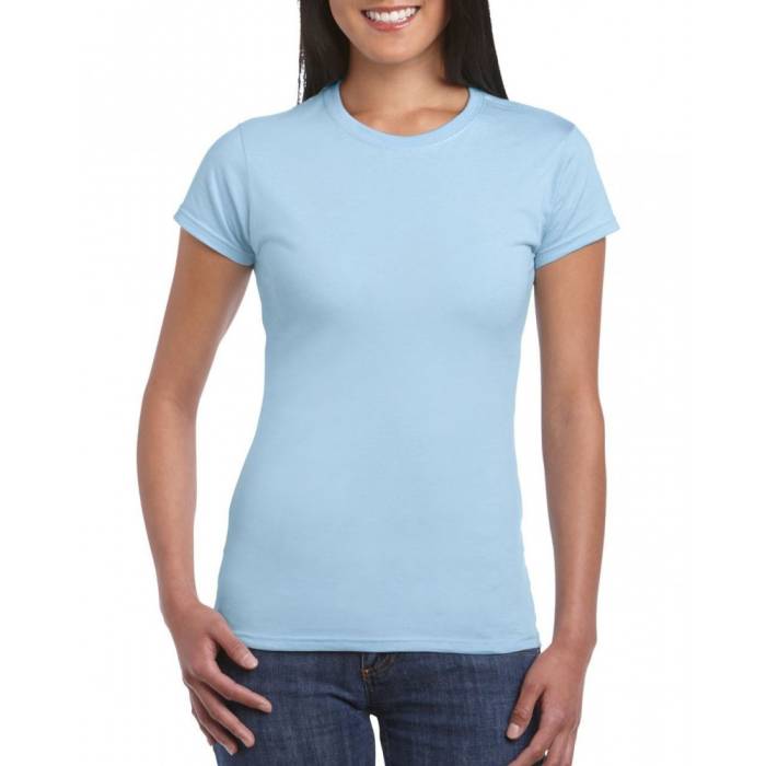 Gildan SoftStyle női póló, Light Blue, 2XL - Light Blue<br><small>GO-GIL64000LB-5</small>