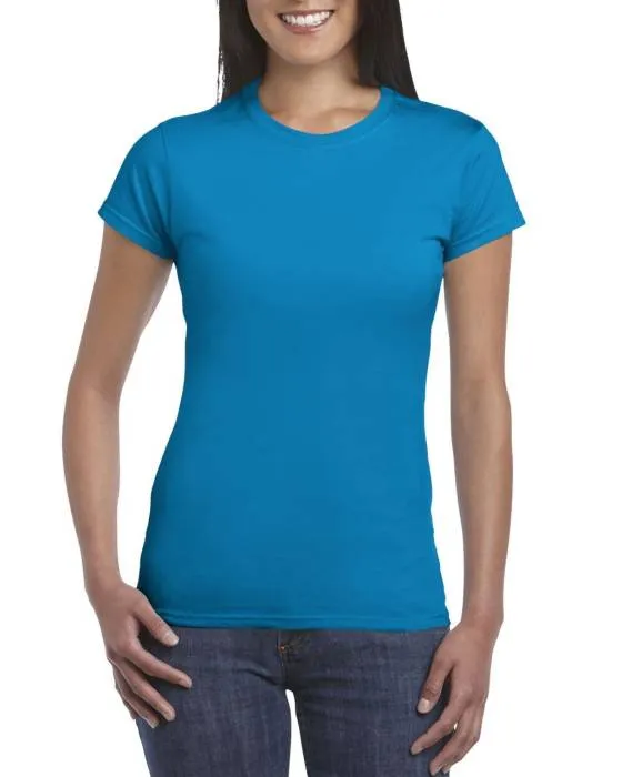 Gildan SoftStyle női póló, Sapphire, 2XL - Sapphire<br><small>GO-GIL64000SH-5</small>